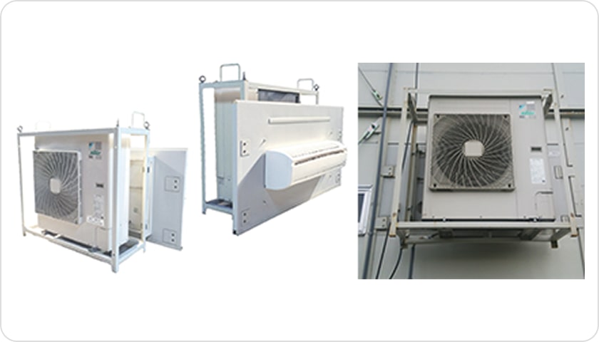 従来エアコンとエアコンパネルの比較