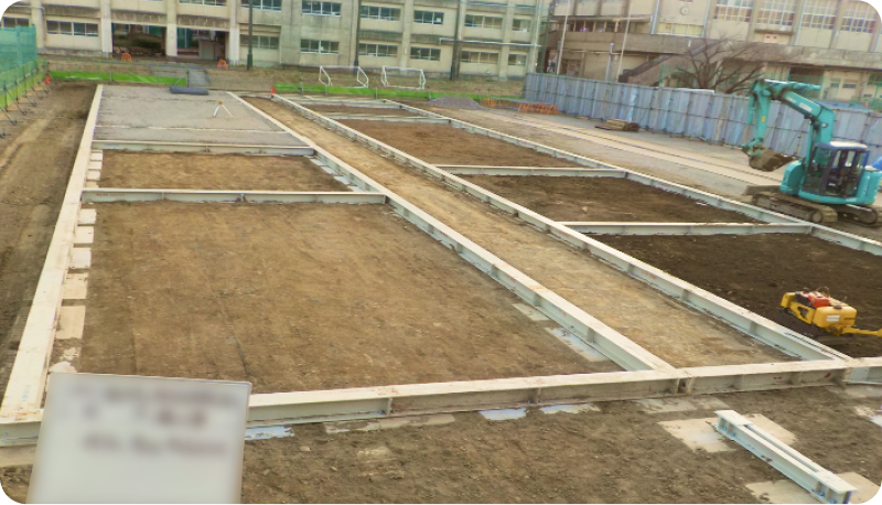 5.東海システム基礎完成→フラットハウス