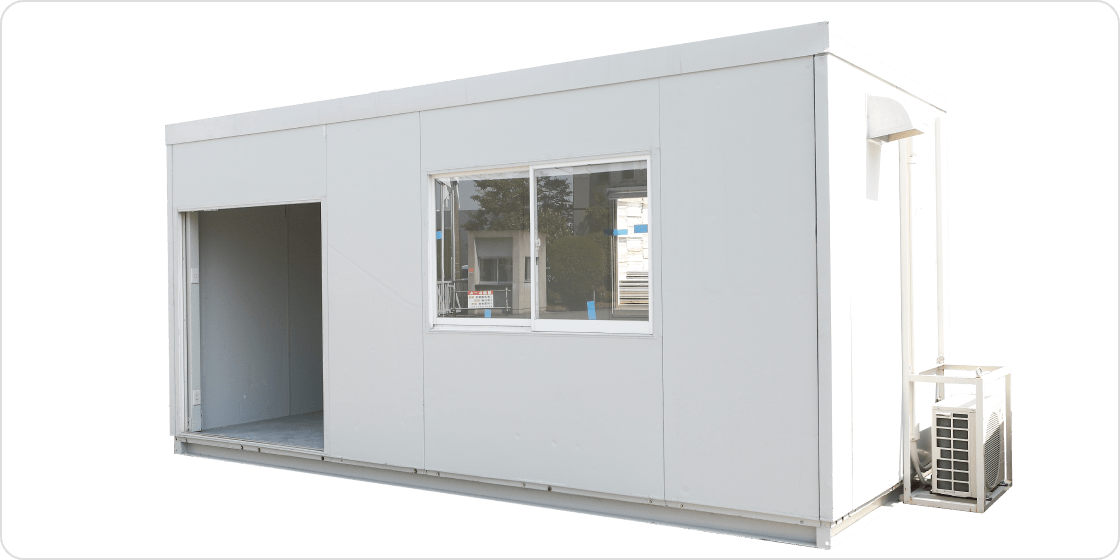 ノックダウン方式のスピード施工