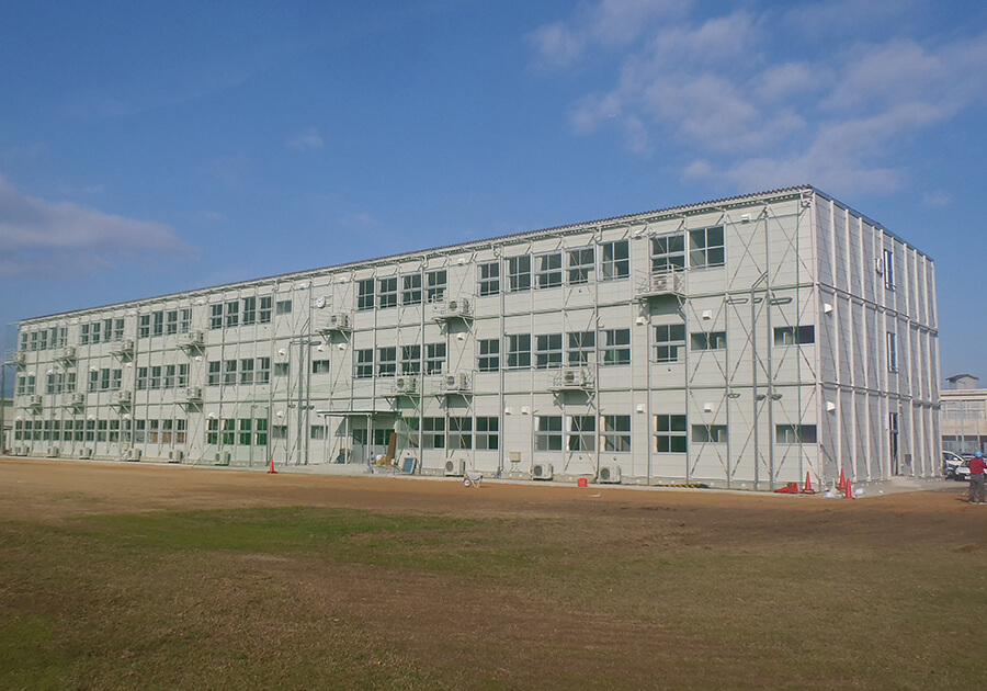 仮設校舎